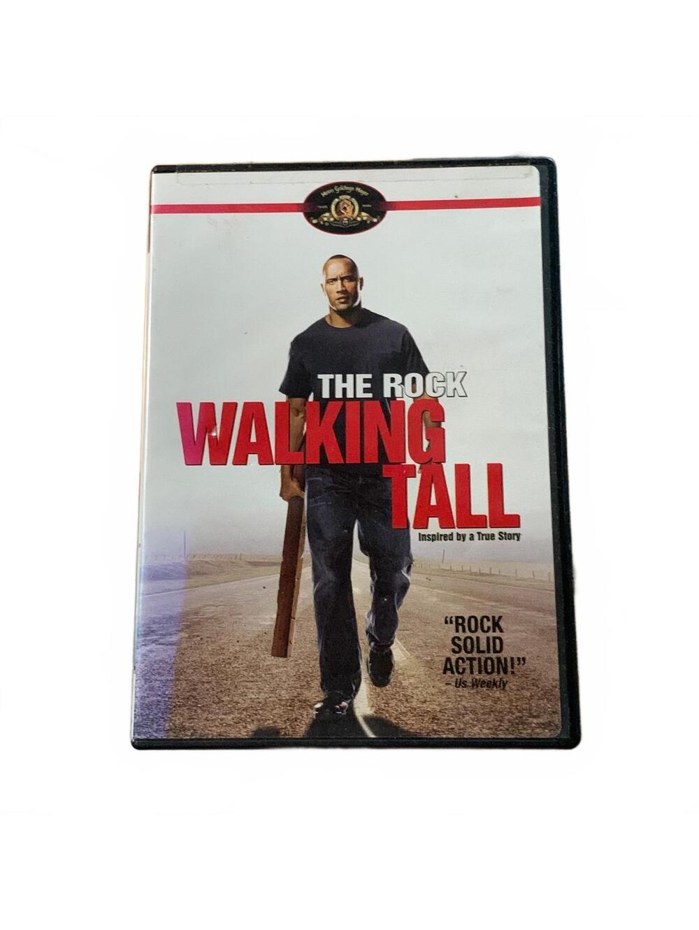 Walking Tall DVD The Rock Dwayne Johnson Action Movie MGM Home Entertainment